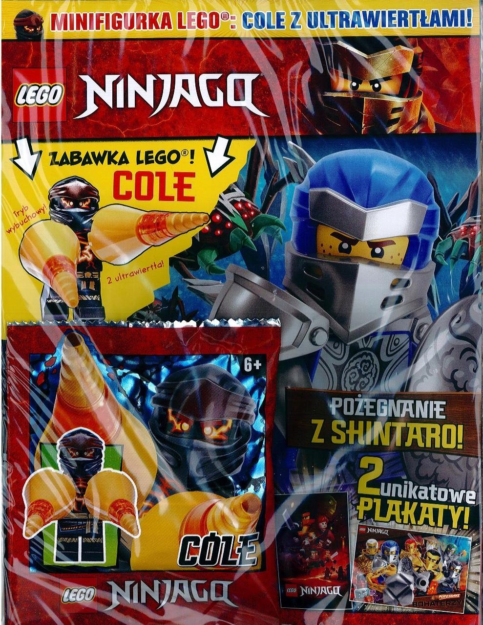 LEGO NINJAGO 01/2021 + COLE z ultrawietrłami