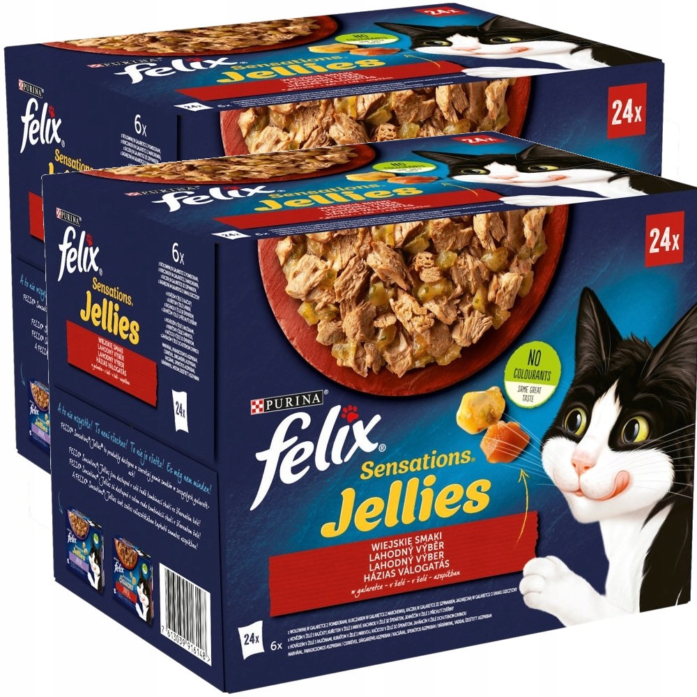 Levně Felix Sensations Venkovské Příchutě Želé 48x85 g