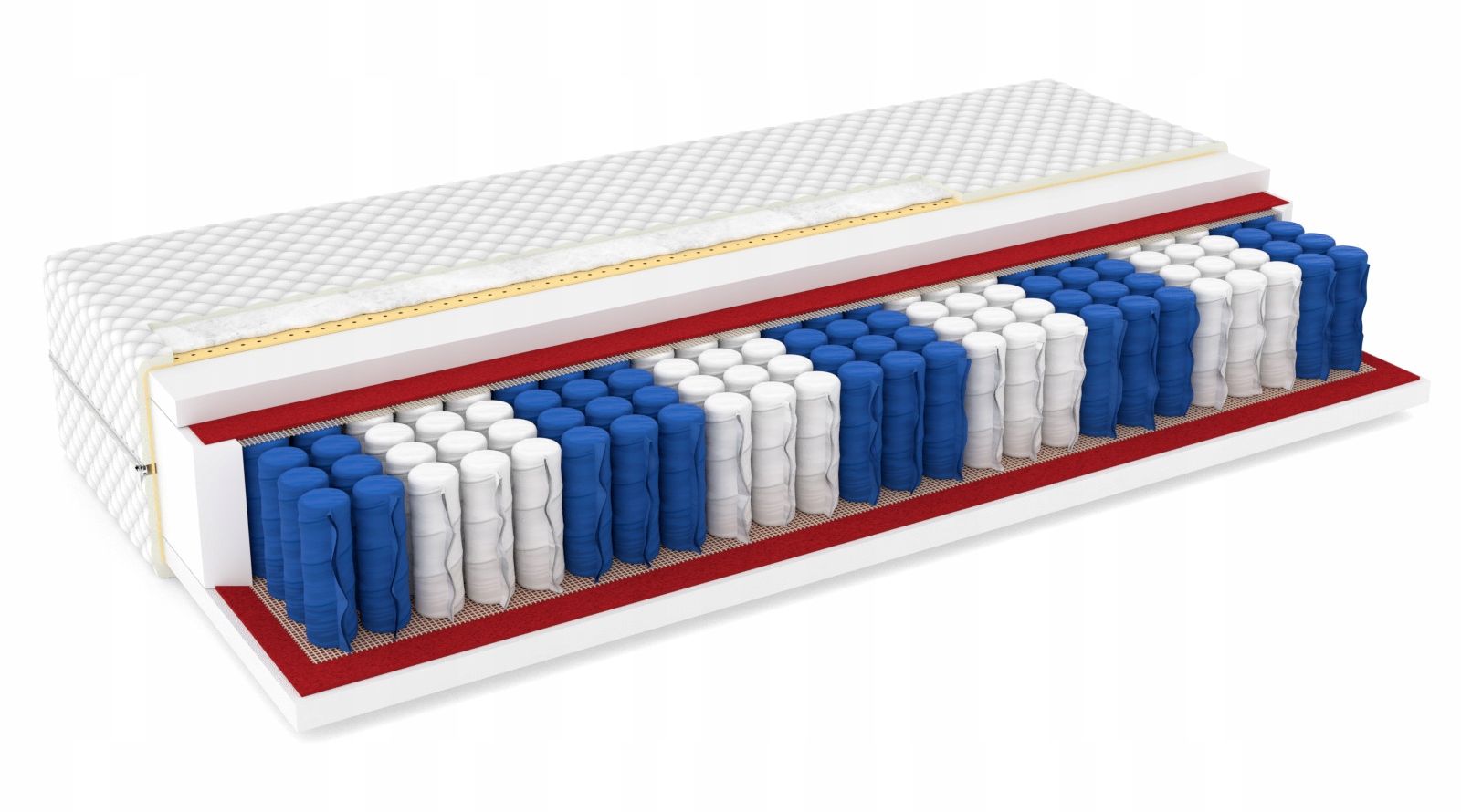 Materac 90x200 SOUL MAX 9 stref pocket - 24 cm Marka LUCA