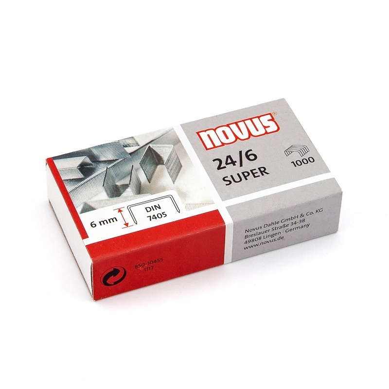 

Zszywki Novus 24/6 1000szt.