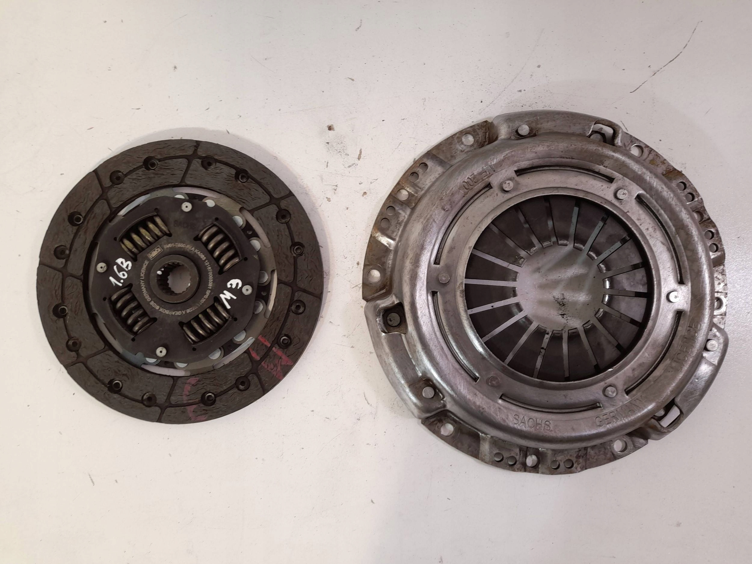 Mazda 3 BL 1,6B clutch komplet 8V617550F1A (DS15)