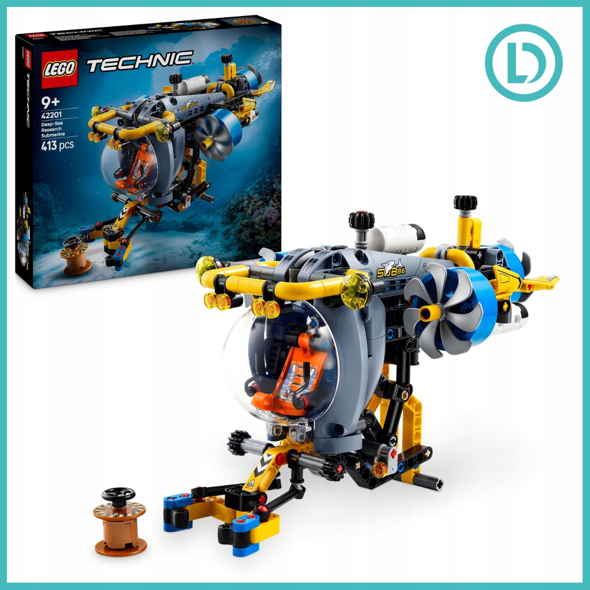 Lego Technic 42201 Technic 42201 Hlubinná ponorka pro výzkum