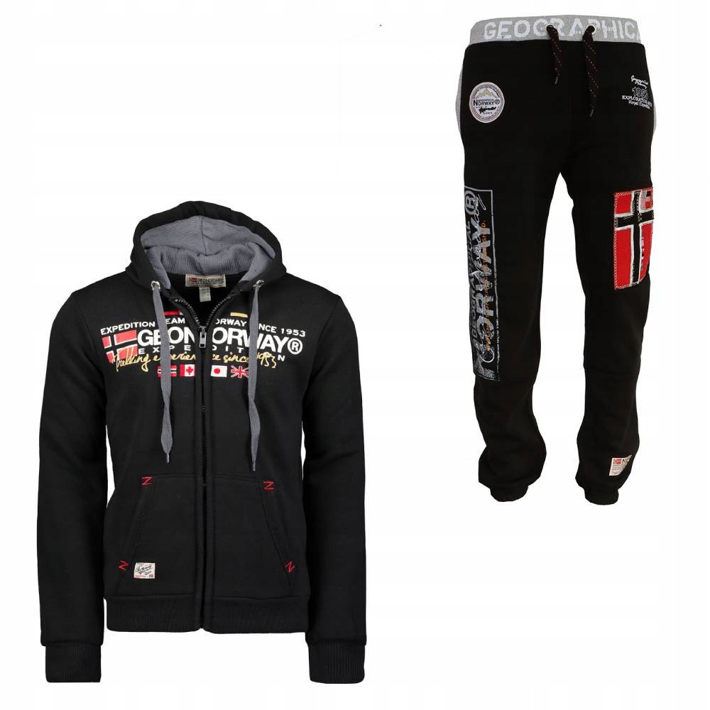Geographical Norway souprava pánská Galiator Myer Men L černá