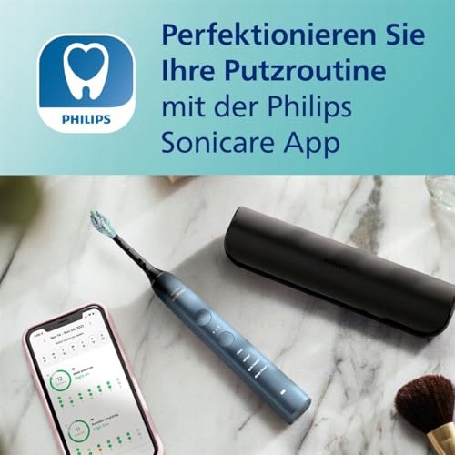 PHILIPS Sonicare DiamondClean Szczoteczka Soniczna 9000 Aquamarine 4x C3 — miniatura 6