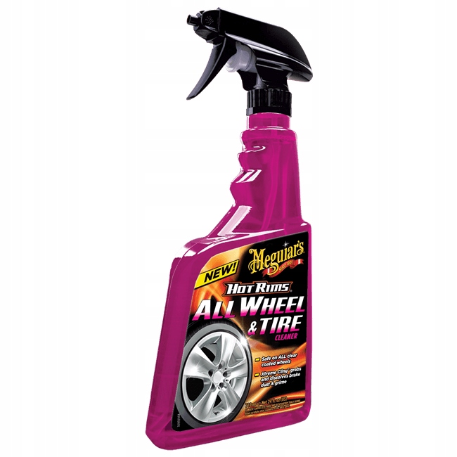 Мытье колесных дисков и шин MEGUIARS Hot Rims All Wheel