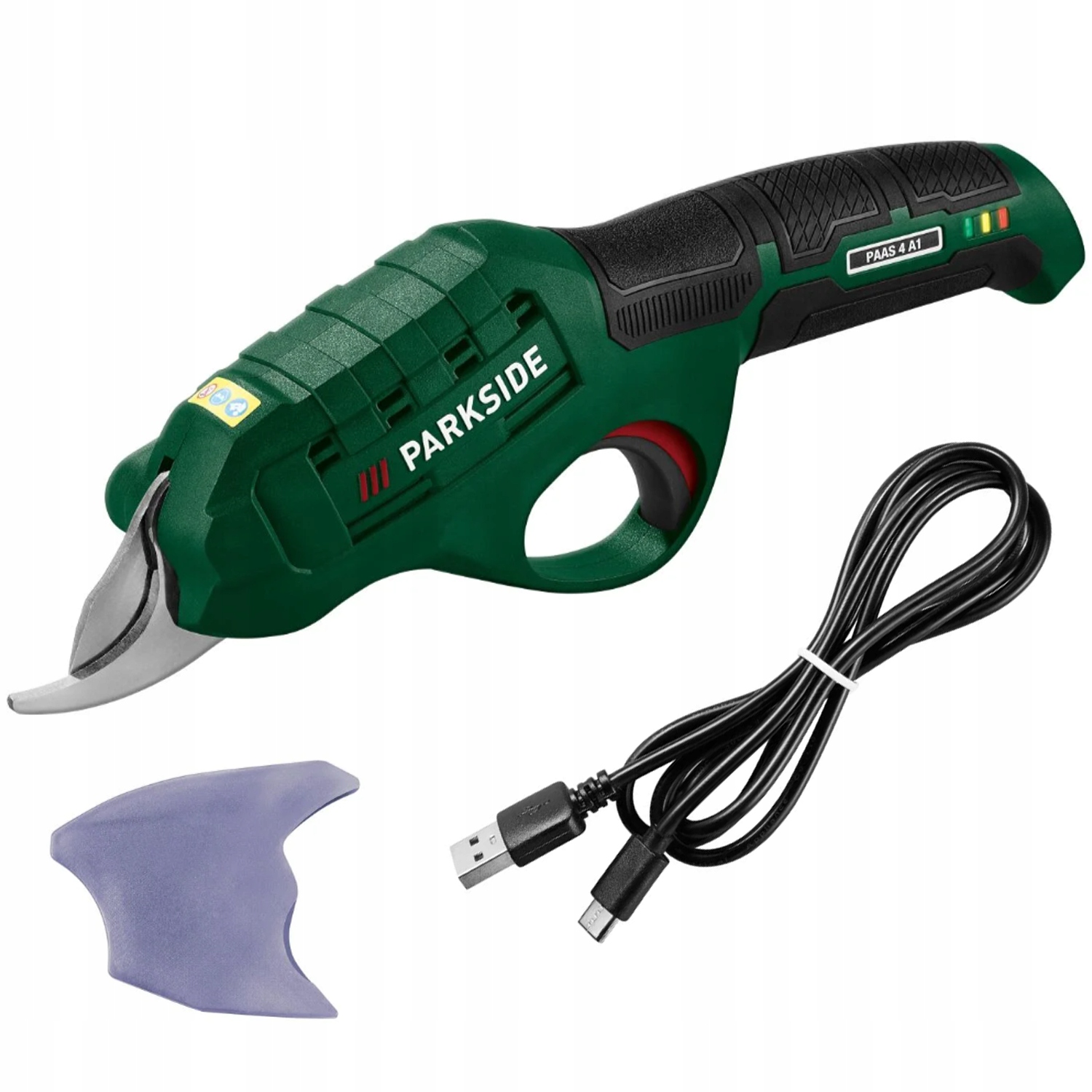 Parkside Akumulatorowe Nożyce Ogrodowe Sekator Paas 4 A1 4V 4Ah Bypass 14mm