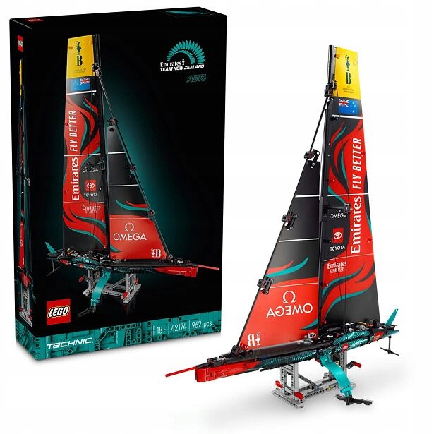Lego Technic 42174 Jachta Emirates Team New Zealand AC75