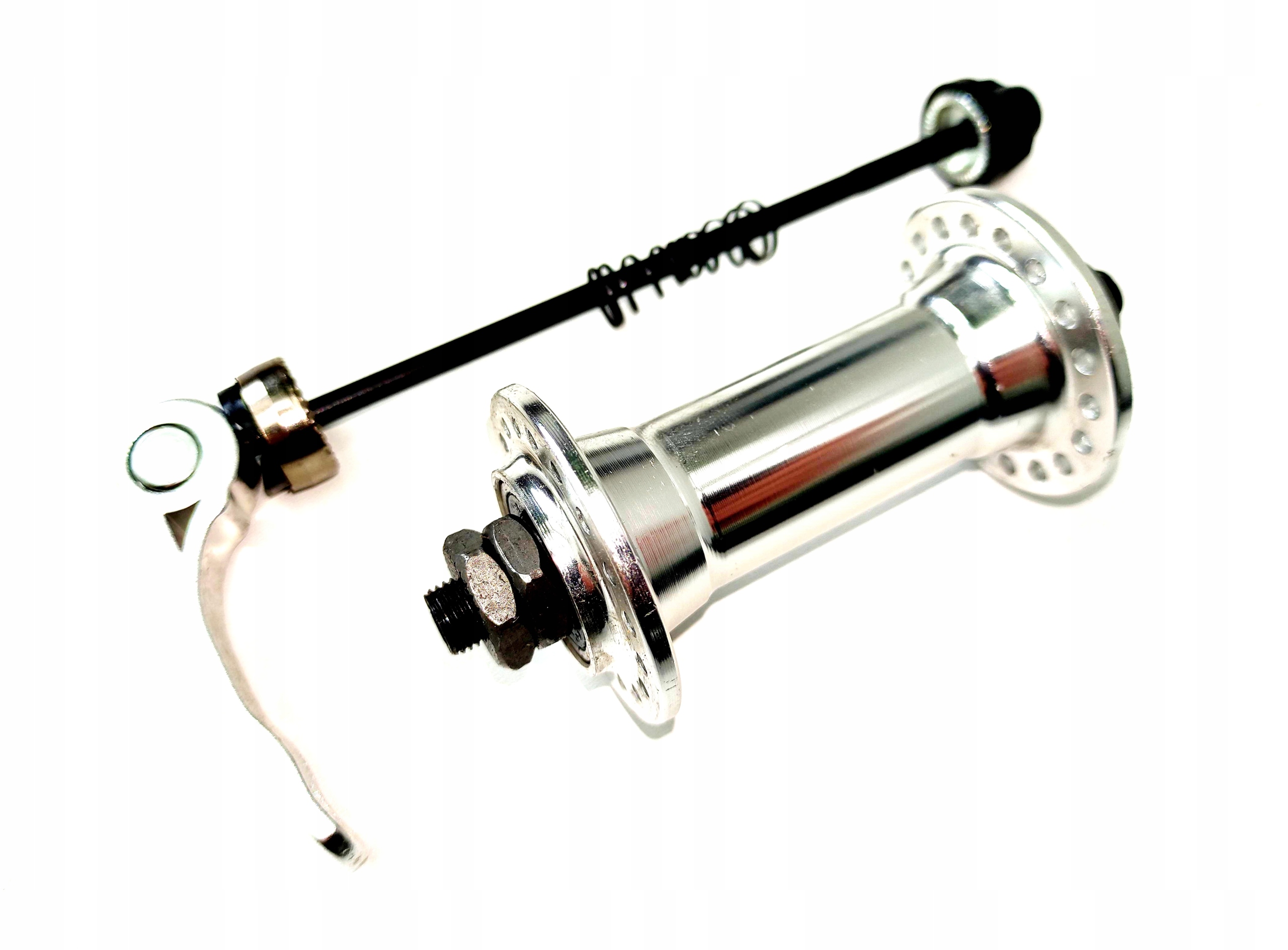 NOWA PIASTA FORMULA ŁOŻYSKA MASZYNOWE + Zacisk Alu 36 szprych oś 9 mm