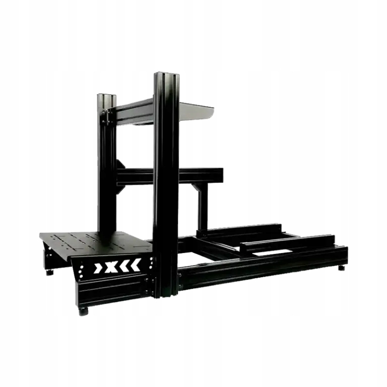 SimXPro X80 Black Rám z hliníkových profilov pre konzolu alebo Pc