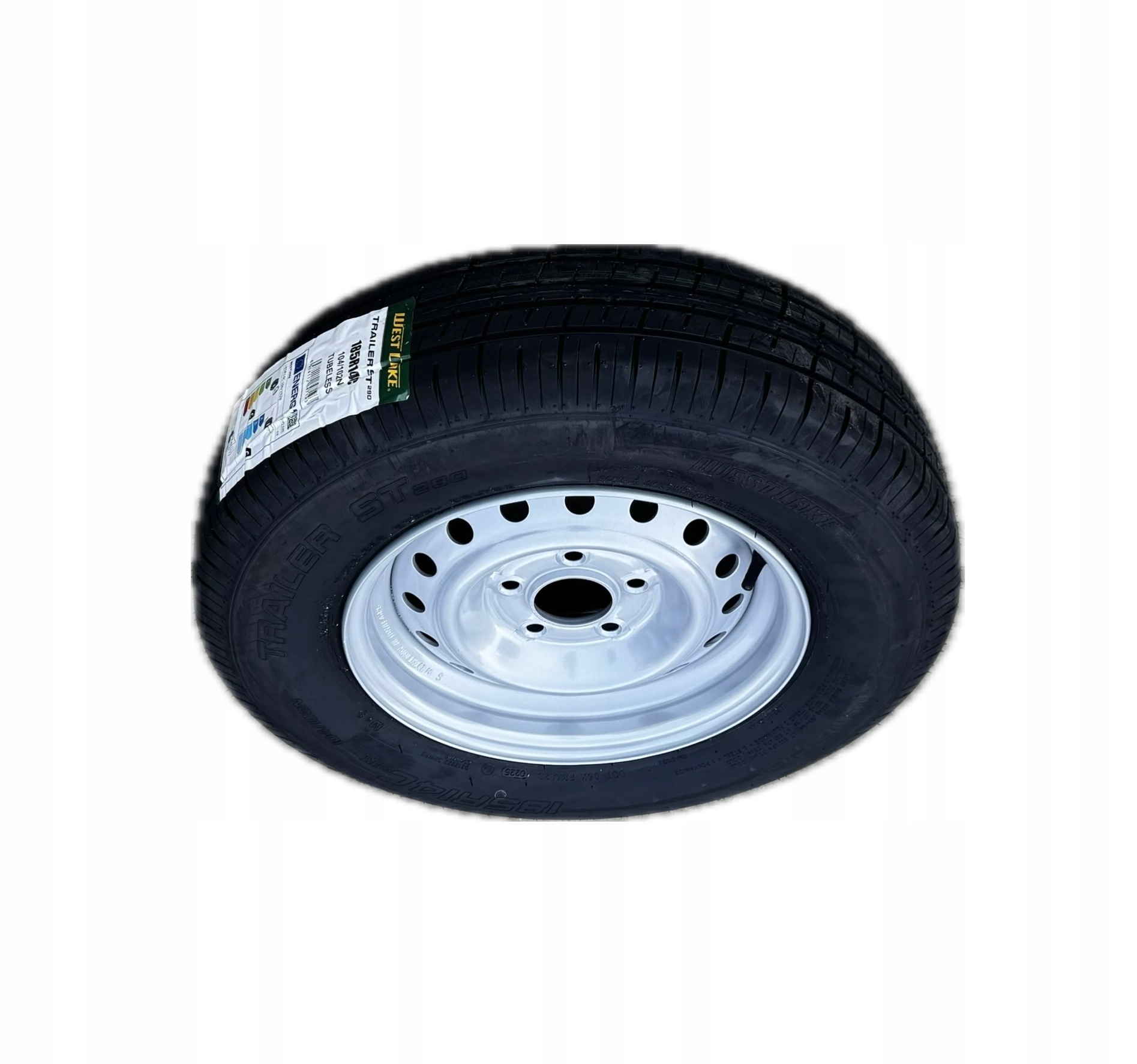 Kolo 185/80R14C Westlake ST290 Ocelový ráfek ET30 5x112 pro přívěsy Nové