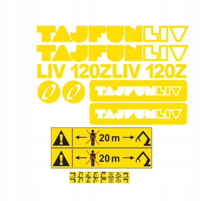 Samolepky samolepka LIV 120Z