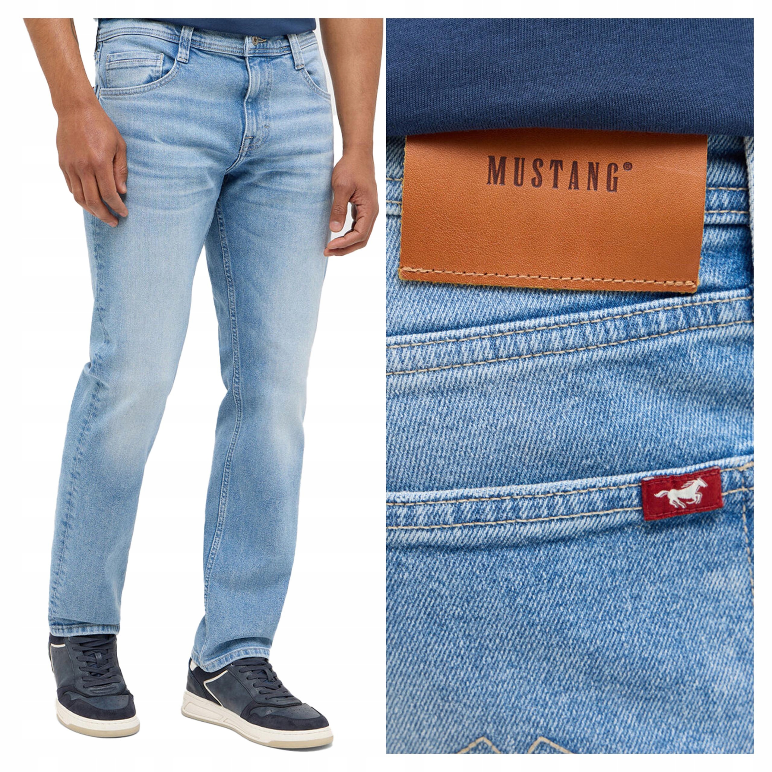 Mustang Denver Straight W34 L30 Pánské džíny Jednoduché