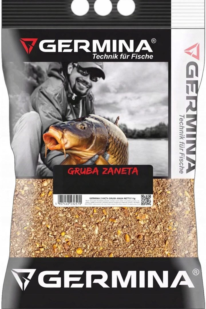 Zanęta Germina Gruba Karp Lin Karaś 3kg