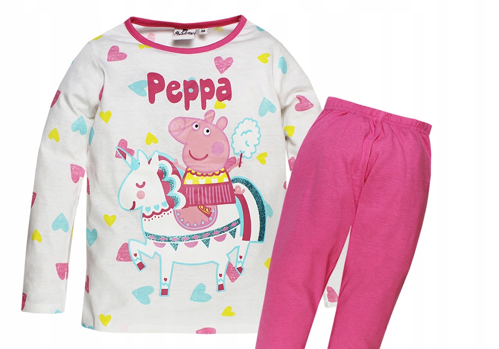 

Świnka Peppa Piżama Piżamka Dziecięca Spodnie 98