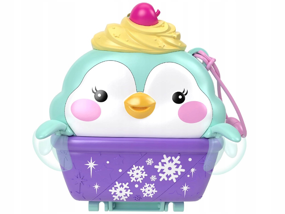Zestaw Polly Pocket Śnieżny pingwinek zamykany domek figurki akces ZA6050 EAN (GTIN) 194735173792