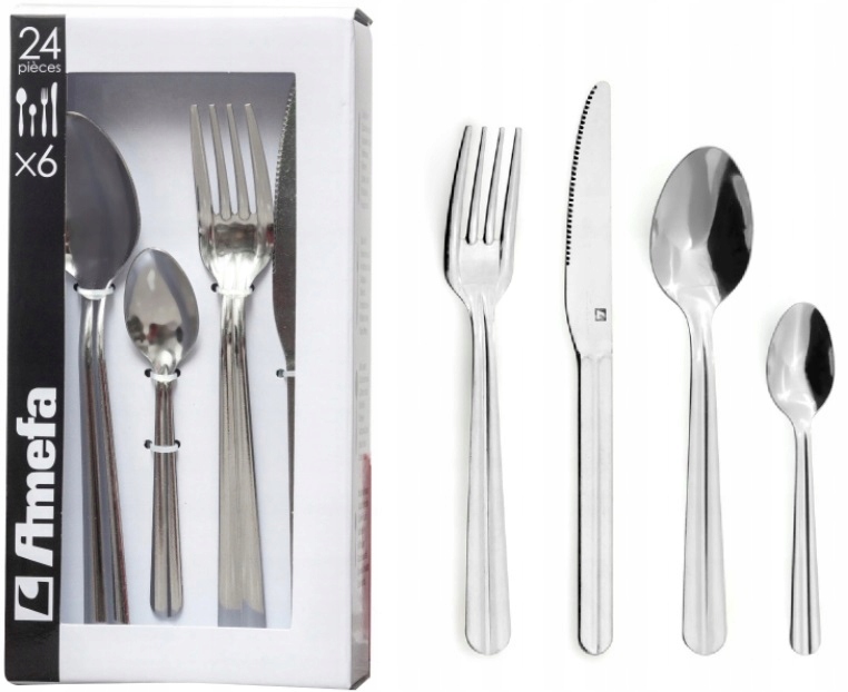 AMEFA 24 TANIE SZTUĆCE BAROWE ZESTAW 2430 COLIBRI