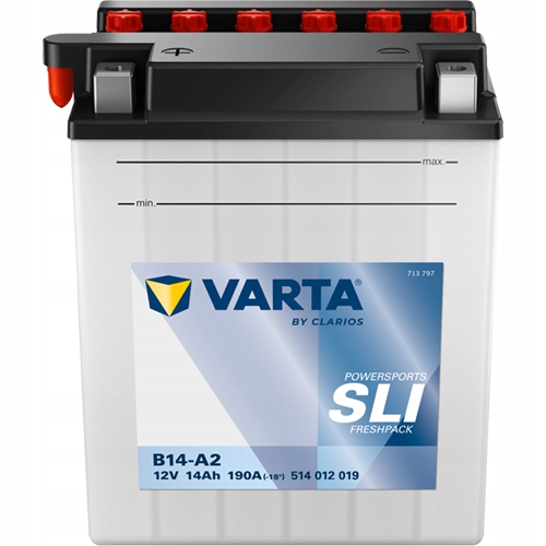 Akumulator YB14-A2/B14-A2 12V 14Ah 190A Varta Najnowszy Model