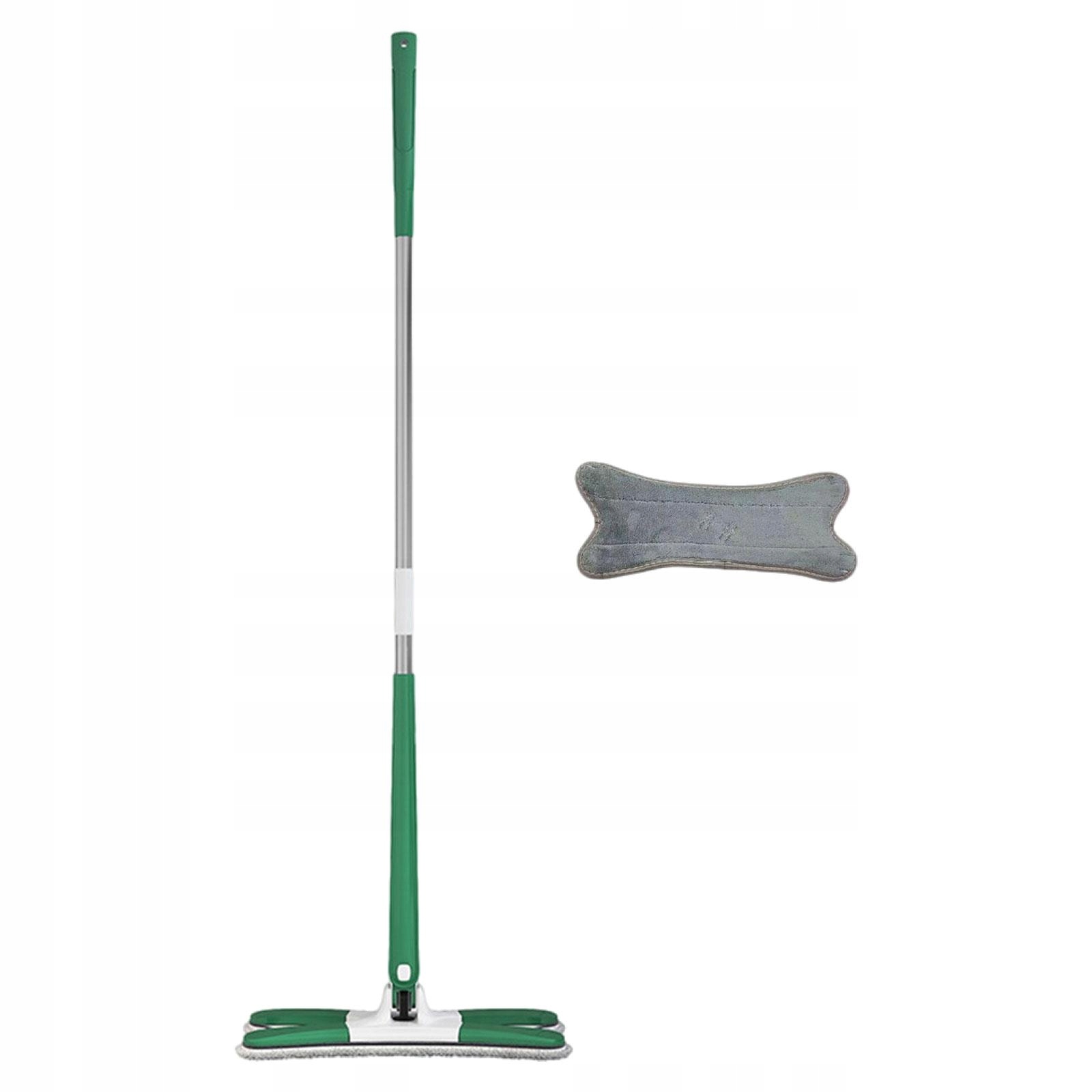 x Typ Płaski mop do podłóg Płaski mop z mikrofibry, zielony Marka inna