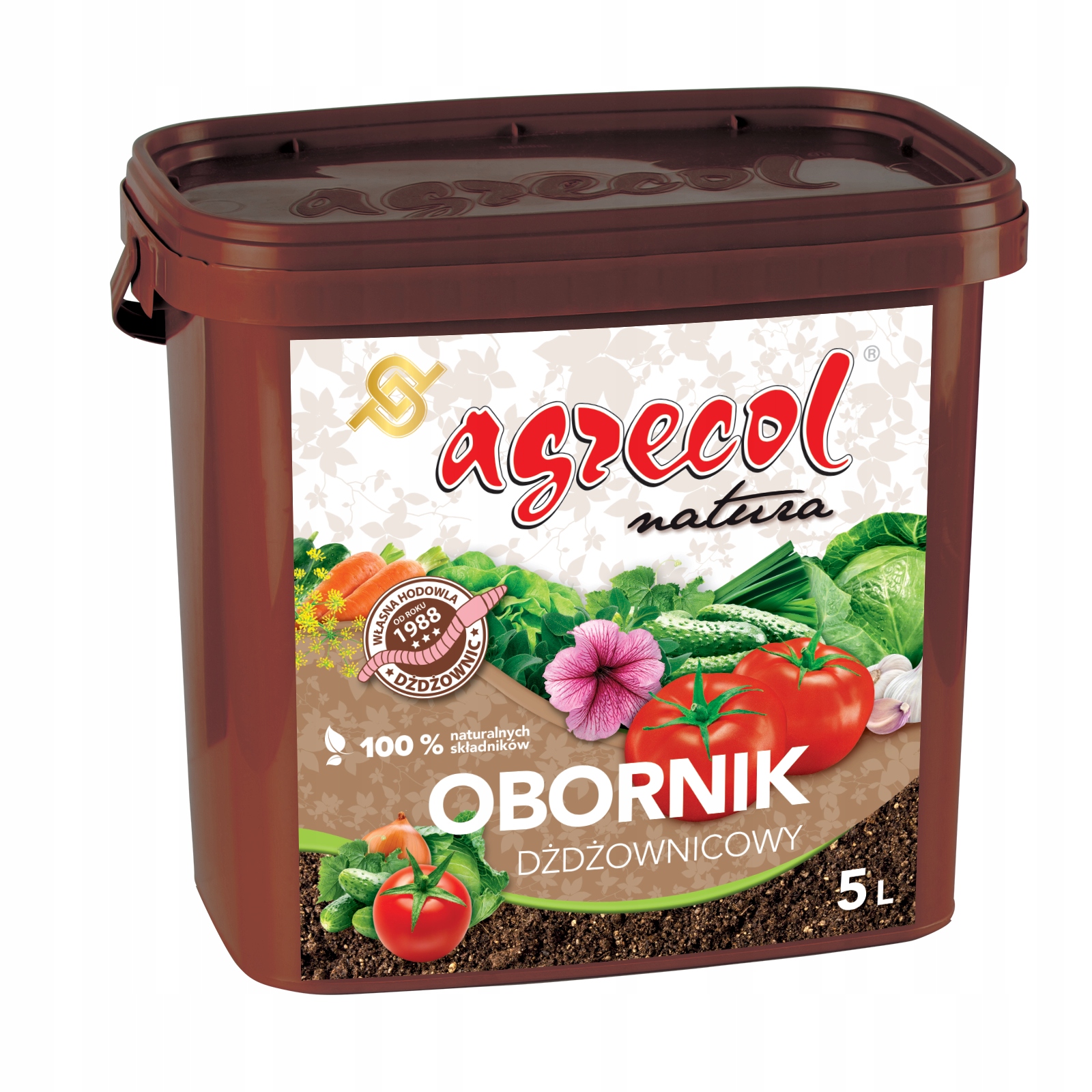 

Obornik Dżdżownicowy 5L Naturalny Agrecol