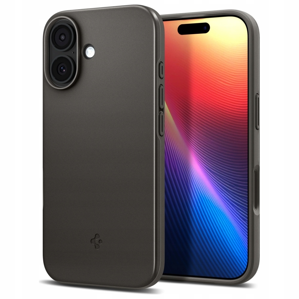 Pouzdro Spigen Thin Fit Mag MagSafe pro iPhone 17 gunmetal