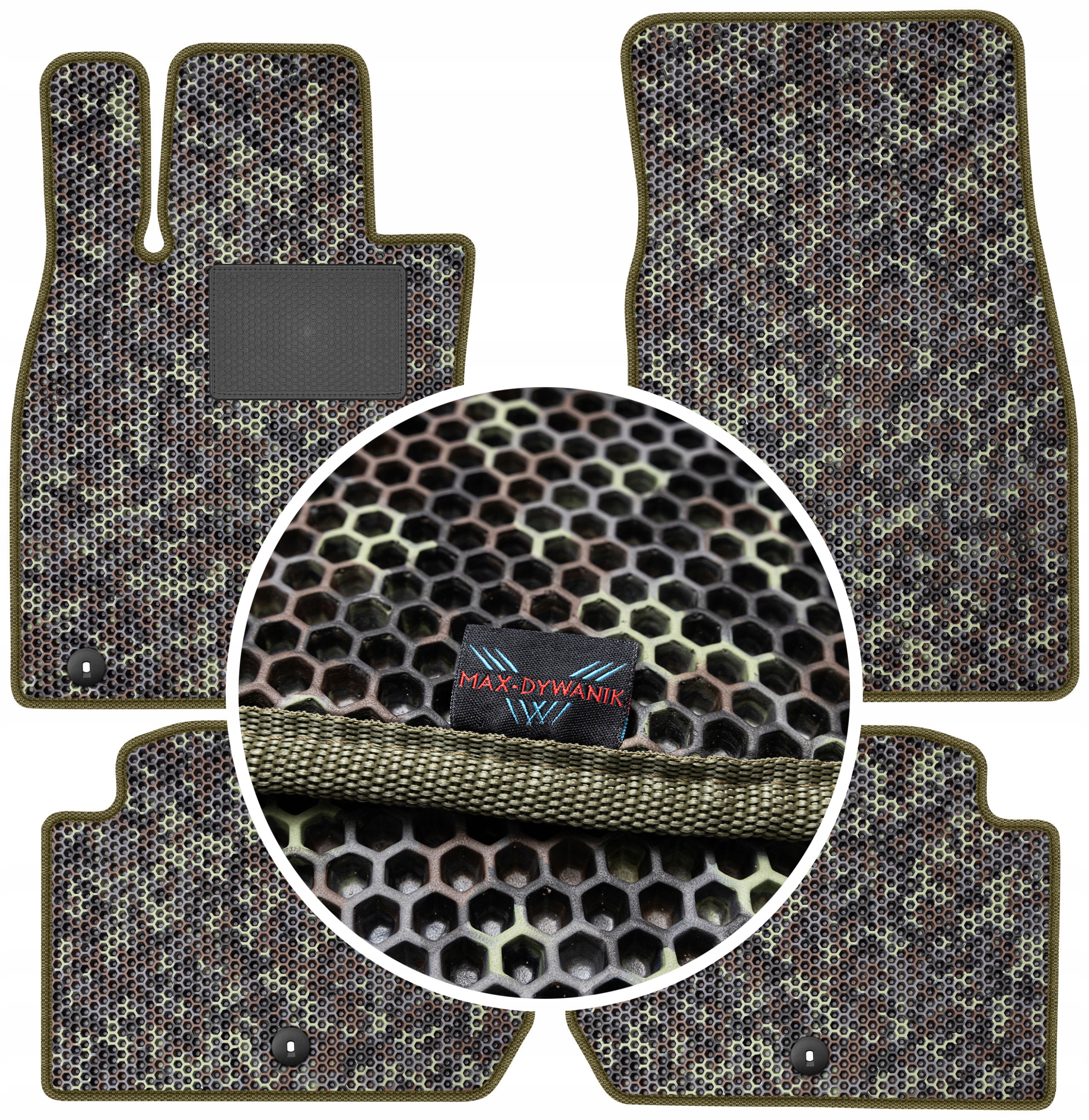 Kia Stinger 2016 Gumové rohože Eva Moro