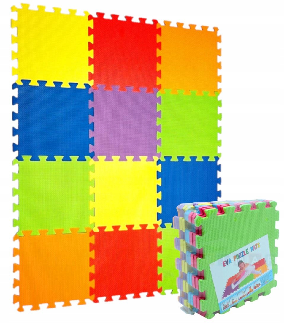 

Duża Mata Piankowa 116x116 Gruba Puzzle Piankowe