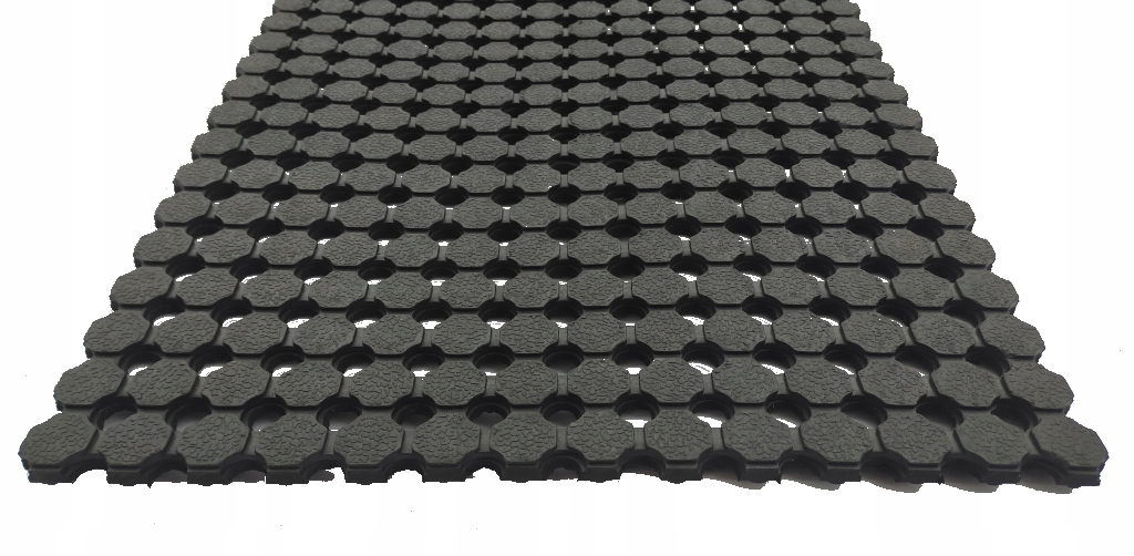 Wycieraczka gumowa ażurowa mata antypoślizgowa Długość 71 cm