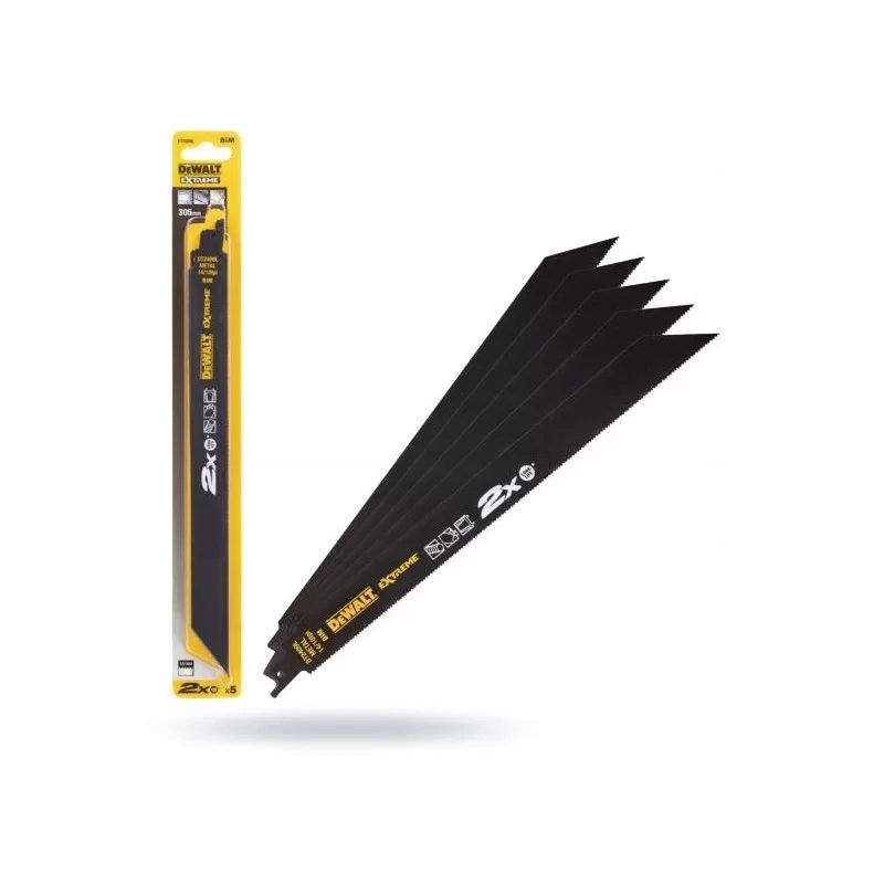 DeWALT DT2409L Pilový List na řezání kovu 305 mm 14/18 Tpi (5ks)