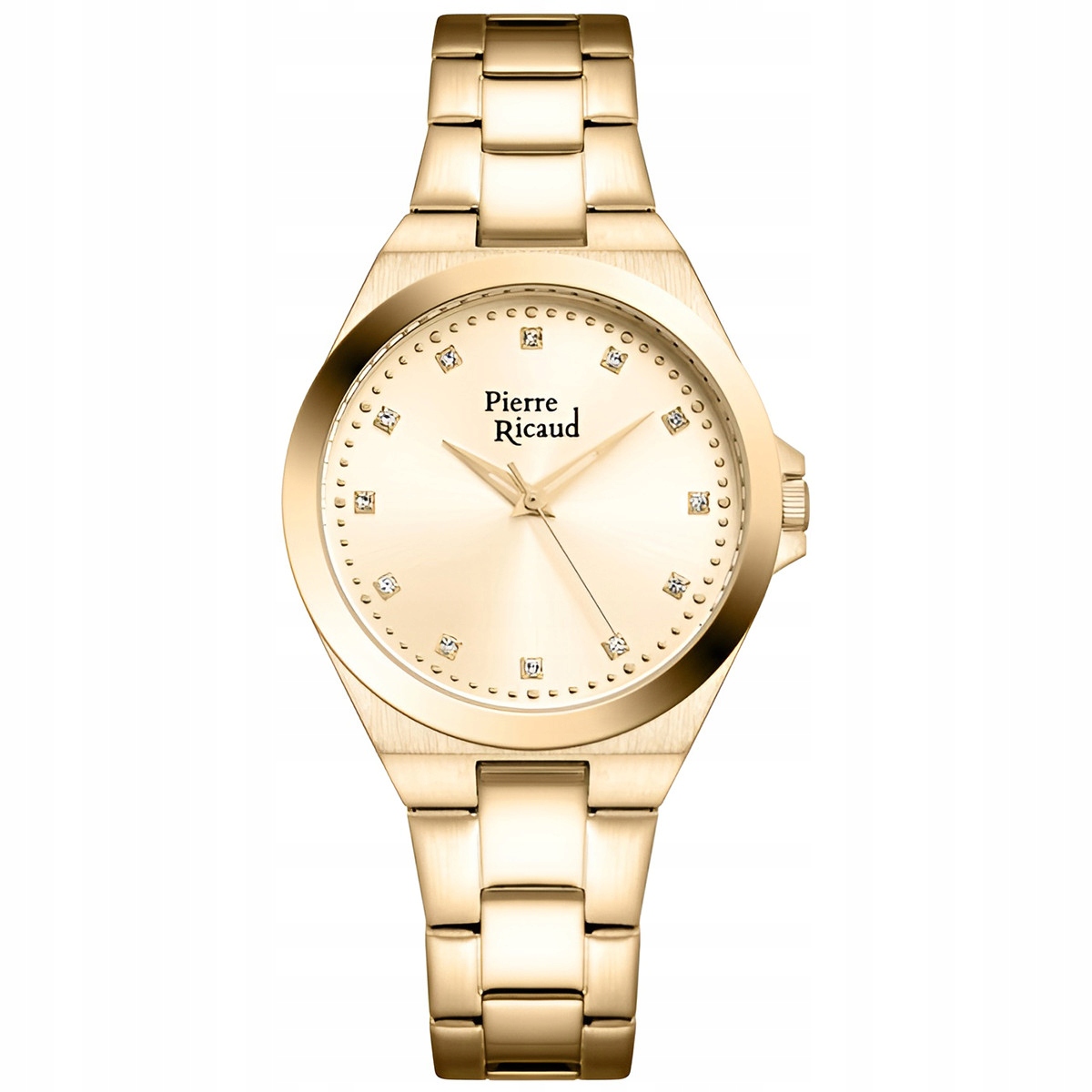 Dámské hodinky Pierre Ricaud P23009.1141Q Zirkony zlaté