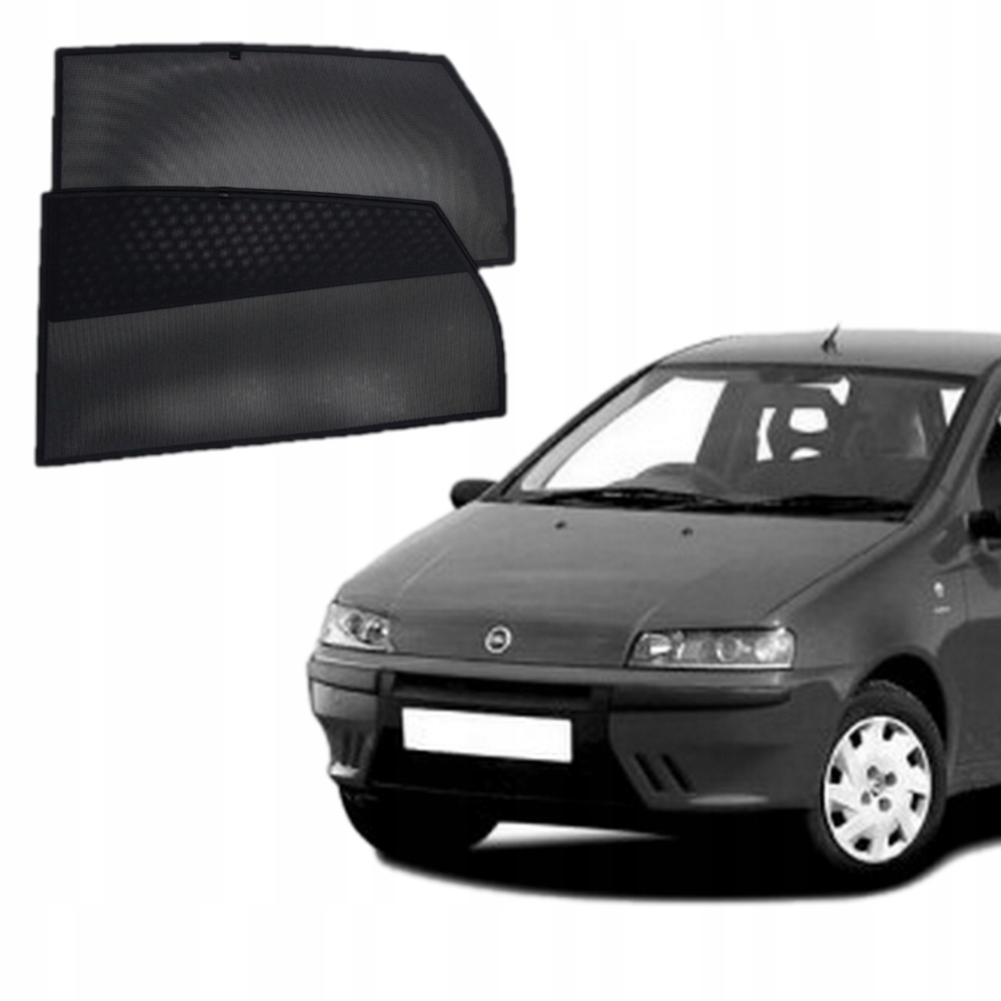 Krytky slunečních rolet určené pro vůz Fiat Punto II 2