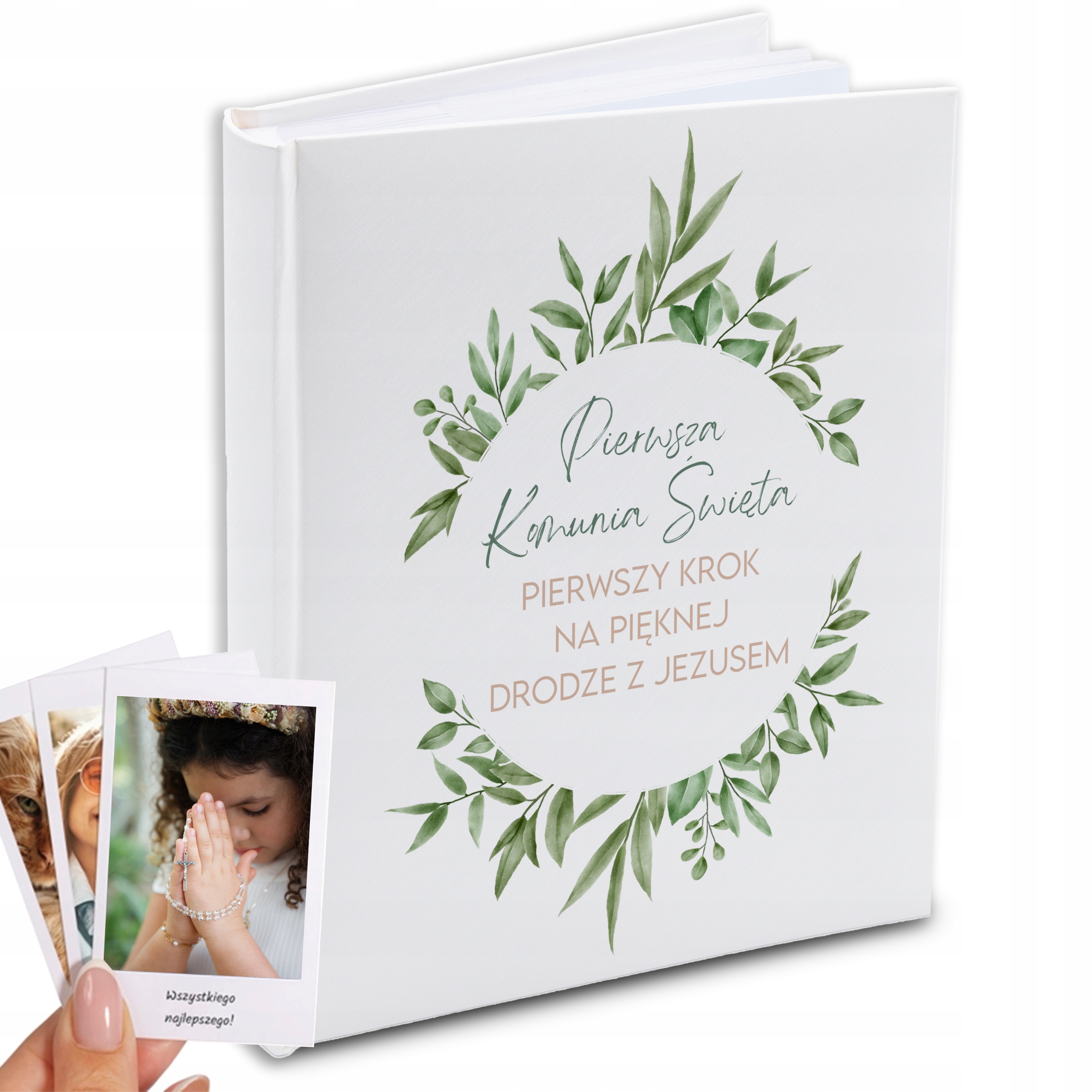 Album První Svaté Přijímání suvenýr s fotografií k prvnímu svatému Svaté Přijímání