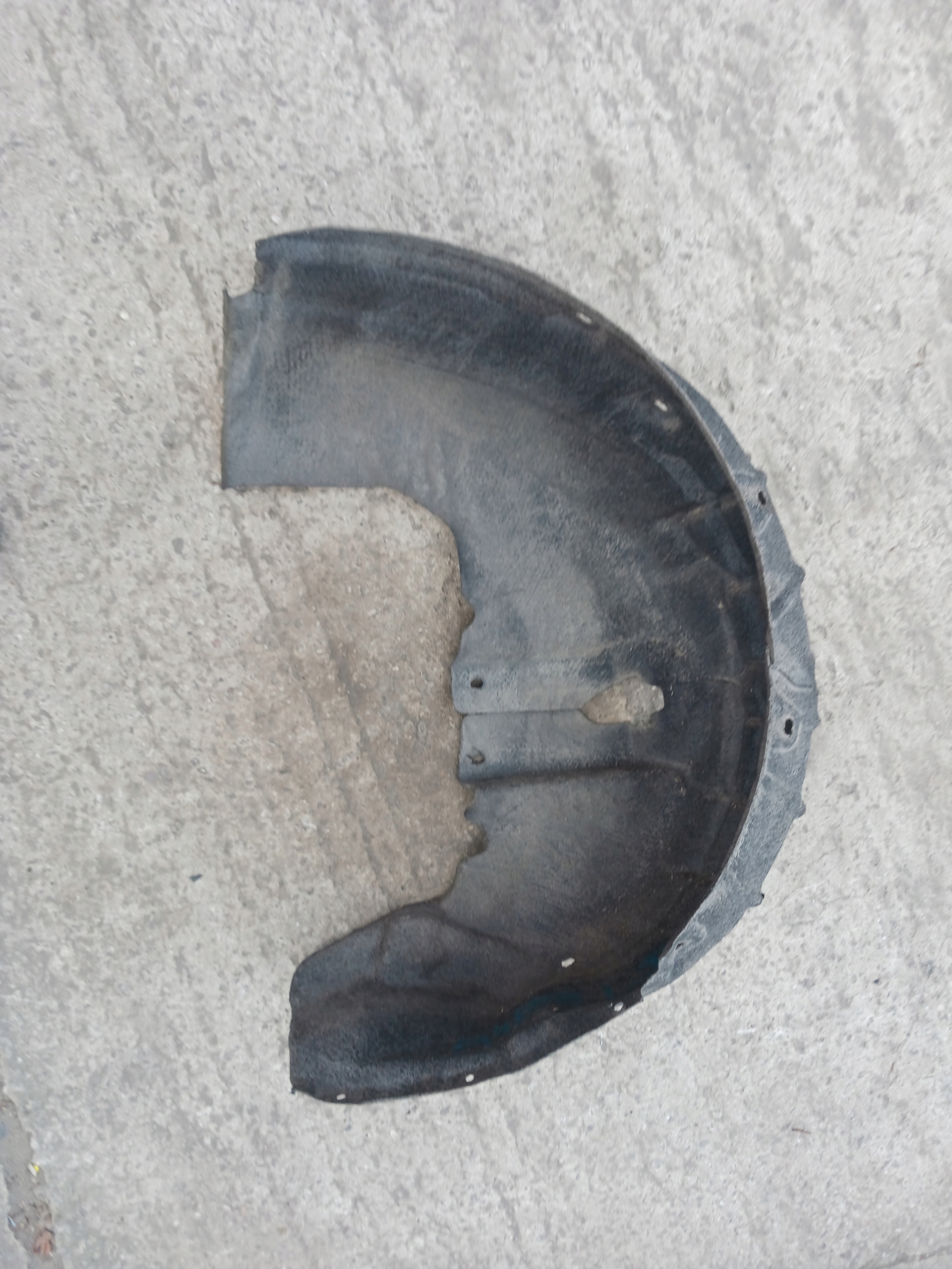 mudguard left rear part audi a4 b8 sedan