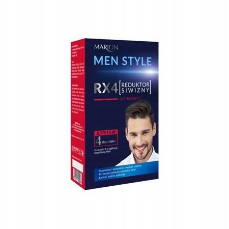 

Marion Men styl Reduktor Siwizny 107 Brunet 4x15ml