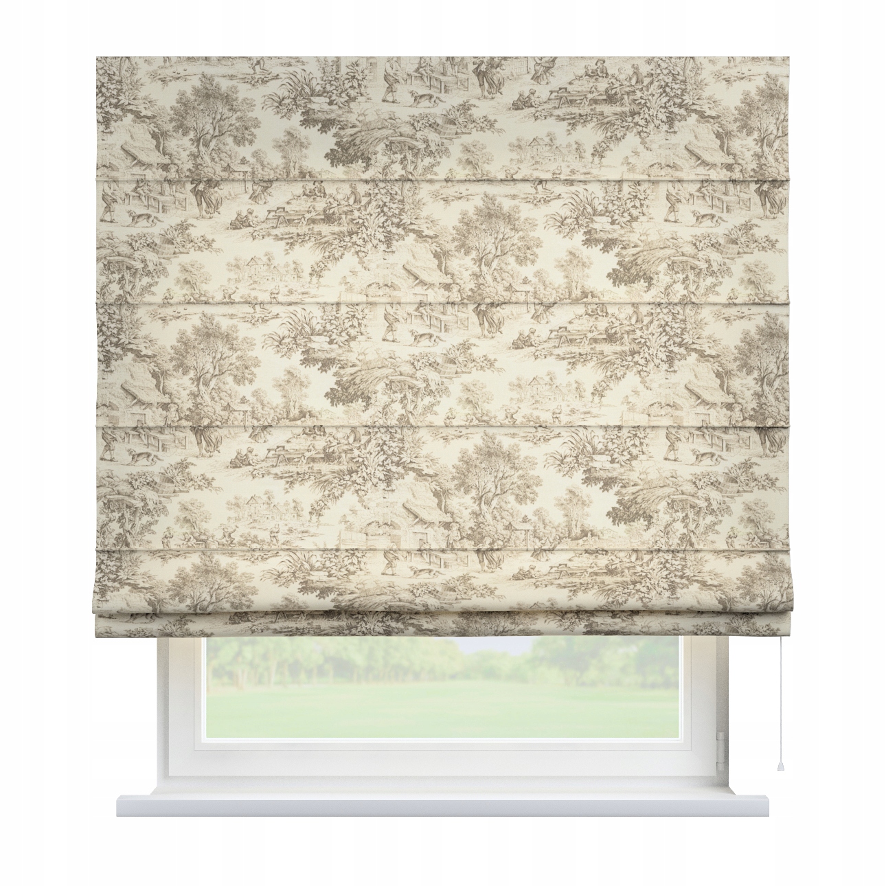 Hotová rímska roleta Capri 160x170 cm béžová