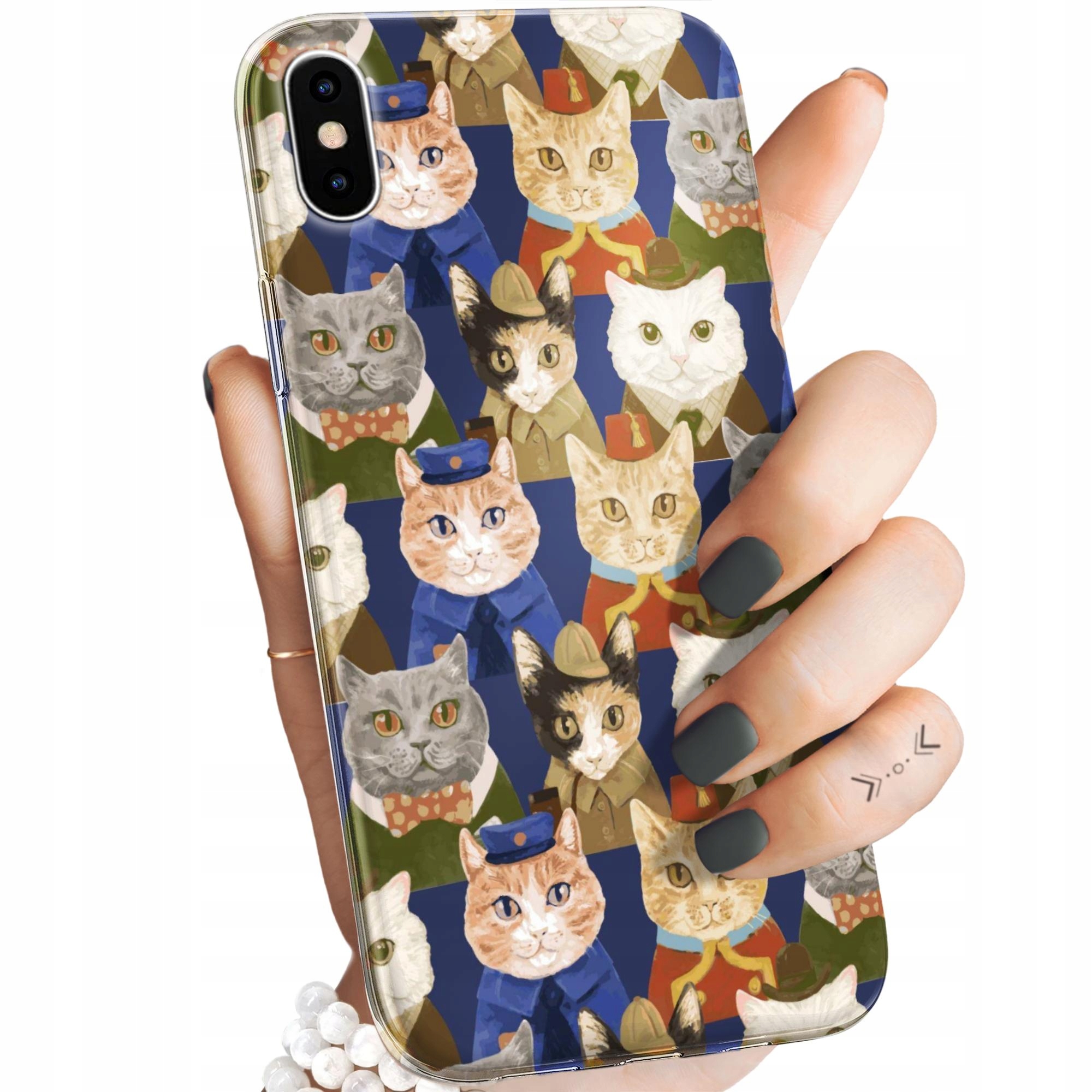 Etui Do Iphone Xs Max Koty Kociaki Kotki Obudowa Pokrowiec Case