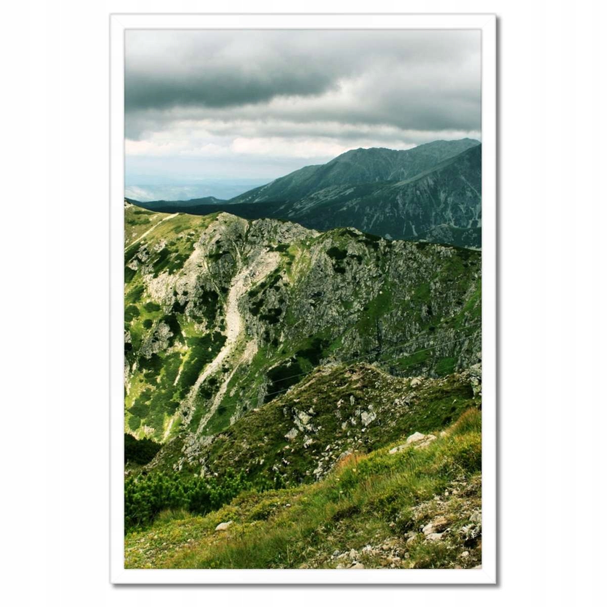 Plakáty v rámu 40x60 Tatry Polské hory Pohled