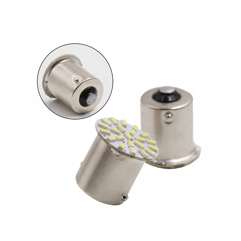 ŻARÓWKA LED 22 SMD 3014 P21W R5W R10W BA15S BIAŁA Numer katalogowy części 22x SMD 3014