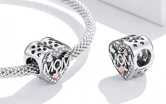 Charms UKOCHANA MAMA SERCE SERCA LOVE MIŁOŚĆ Marka Inna marka