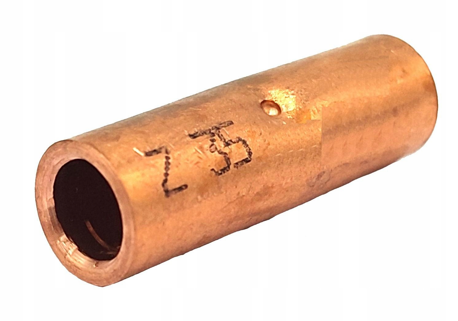 

Tulejka złączka mufa kablowa miedziana Cu 35 35mm2