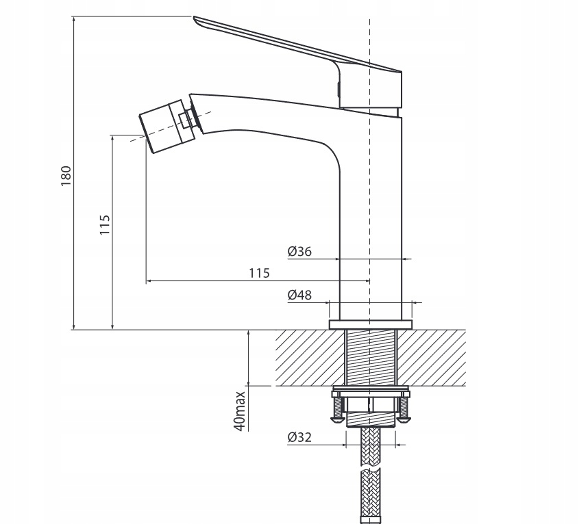 VEDO DESSO NERO bateria bidetowa VBD4002/C/CZ powyst. EAN (GTIN) 5908257325912