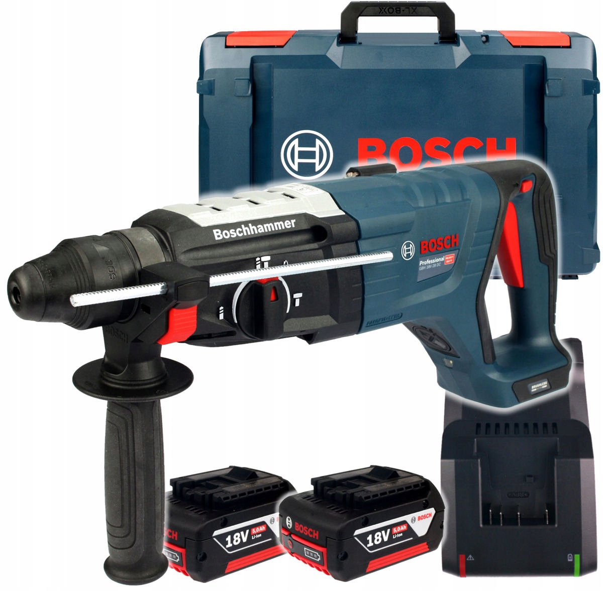 

Akumulatorowy Młot Gbh 18V-28 DC Bosch 2x5,0Ah