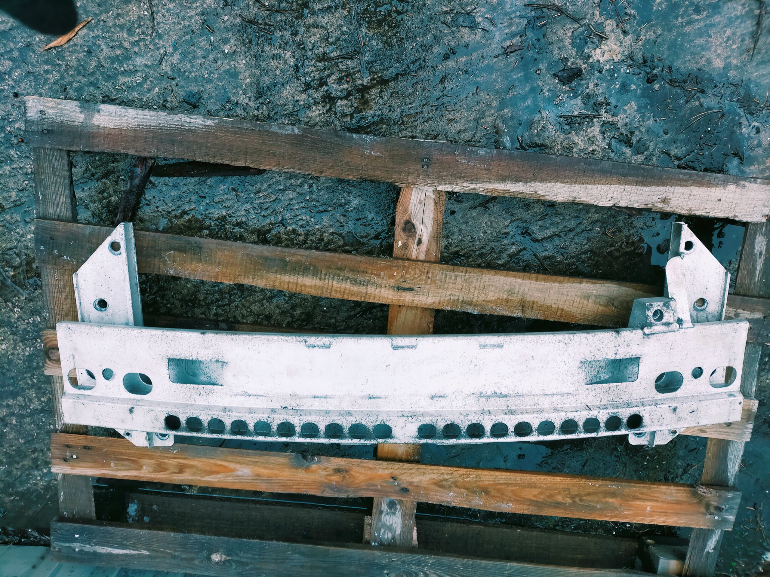 bumper support front front MINI R50 5111149443