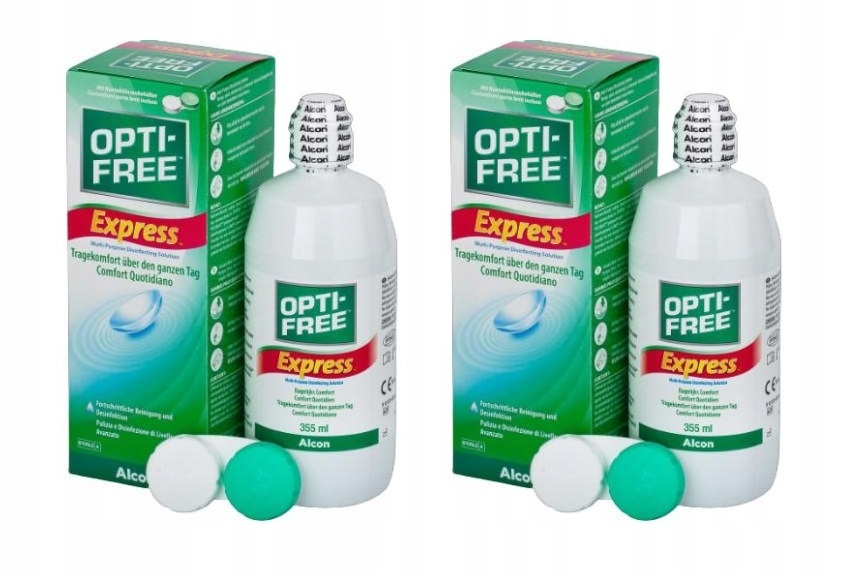 OPTI-FREE EXPRESS 2X355ML PŁYN DO SOCZEWEK KONTAKTOWYCH