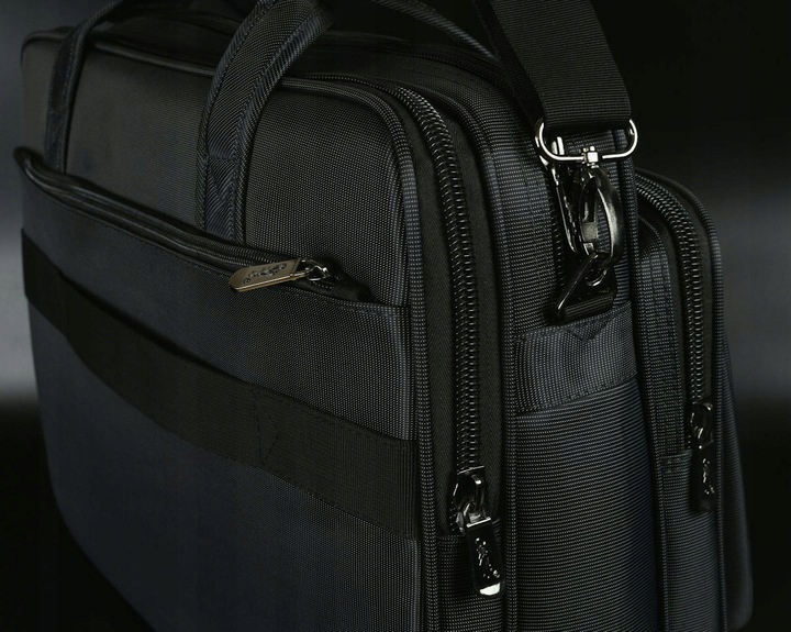 TORBA TECZKA MĘSKA NA RAMIĘ DO PRACY NA LAPTOP Wysokość 29 cm