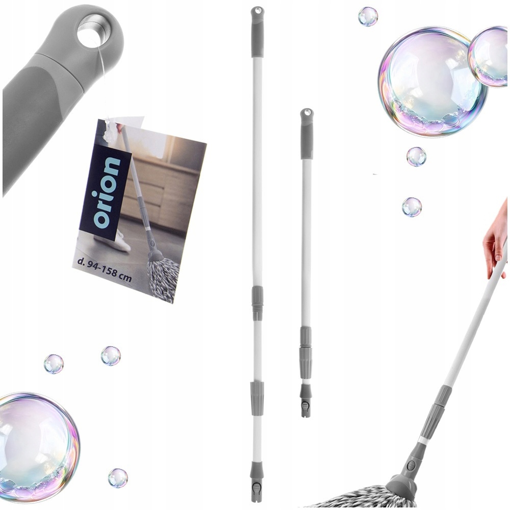 Levně Tyč na smeták pro domácnost Orion kovová