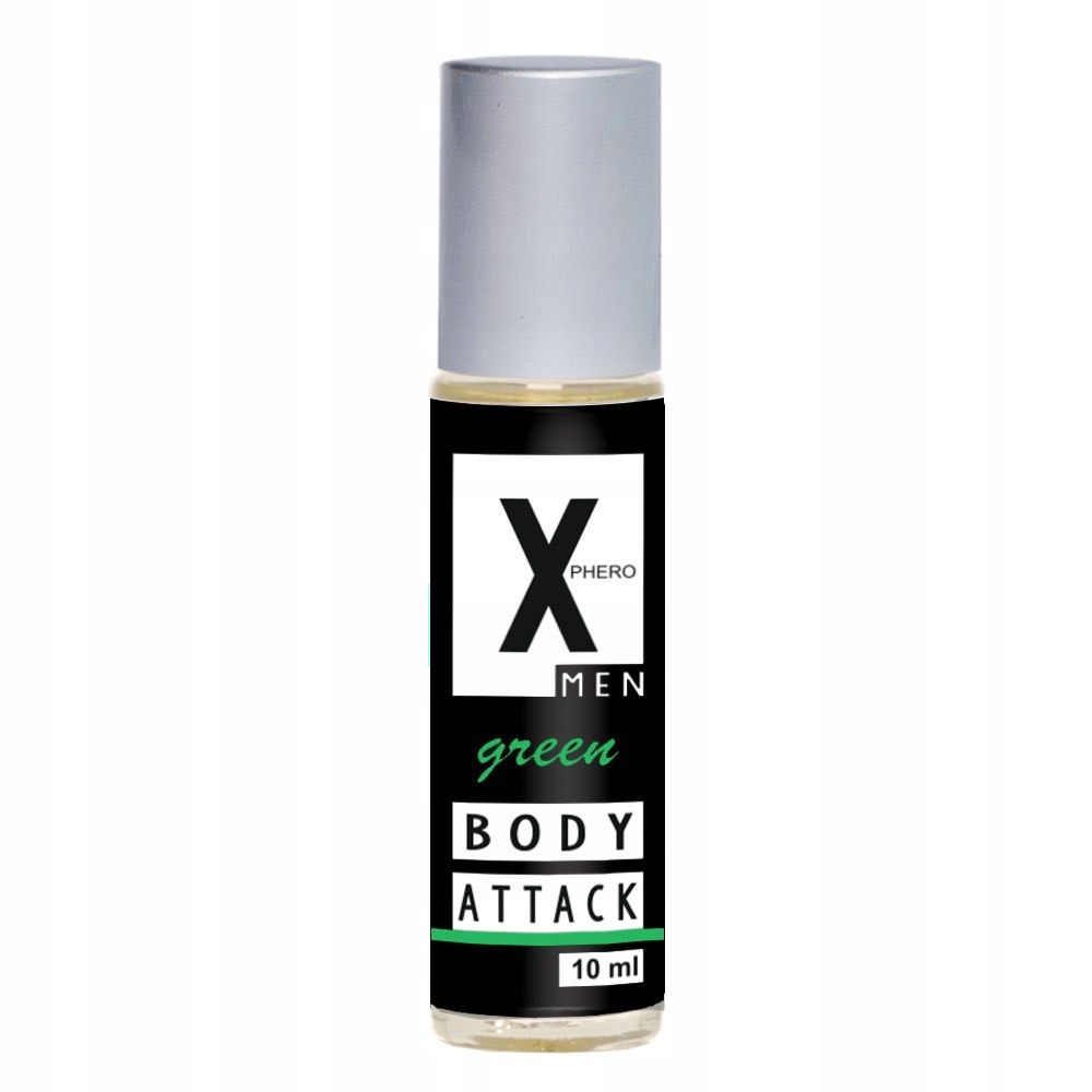 Parfém pro muže X-Phero Body Attack Green – svěží vůně