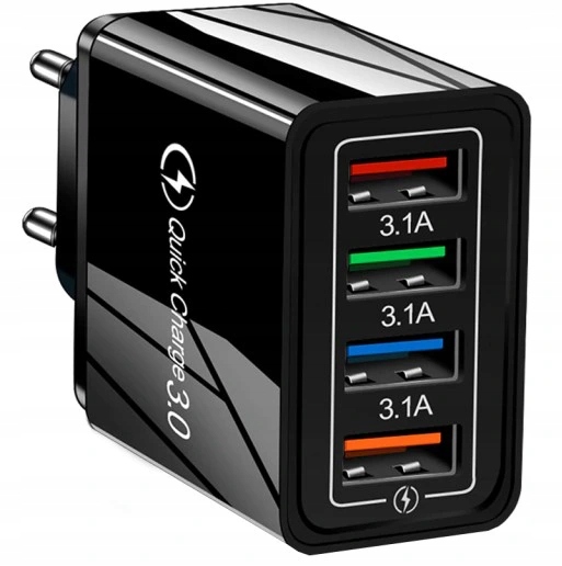 

Szybka Ładowarka Sieciowa 3.0 Usb Quick Charge