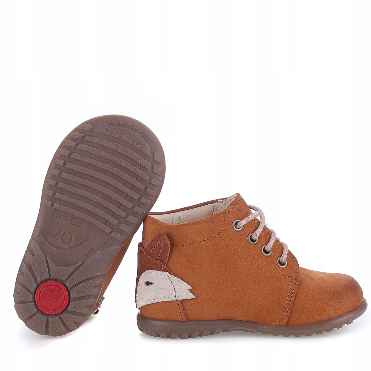 EMEL ES 1150-5 TRZEWIKI BUTY DZIECIĘCE SKÓRZANE DENVER BRĄZ RUDY LISEK R 19 Rozmiar 19