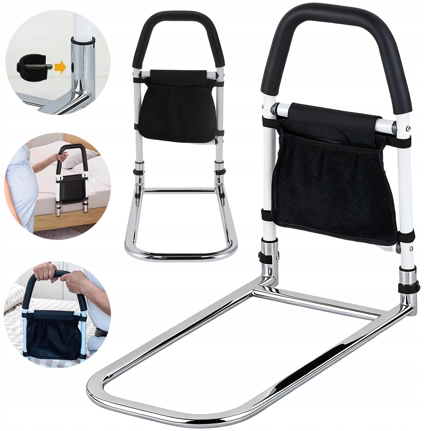 Uchwyt Pomocniczy Do Łóżka Kanapy Stabilne Wsparcie Przy Wstawaniu Siadaniu