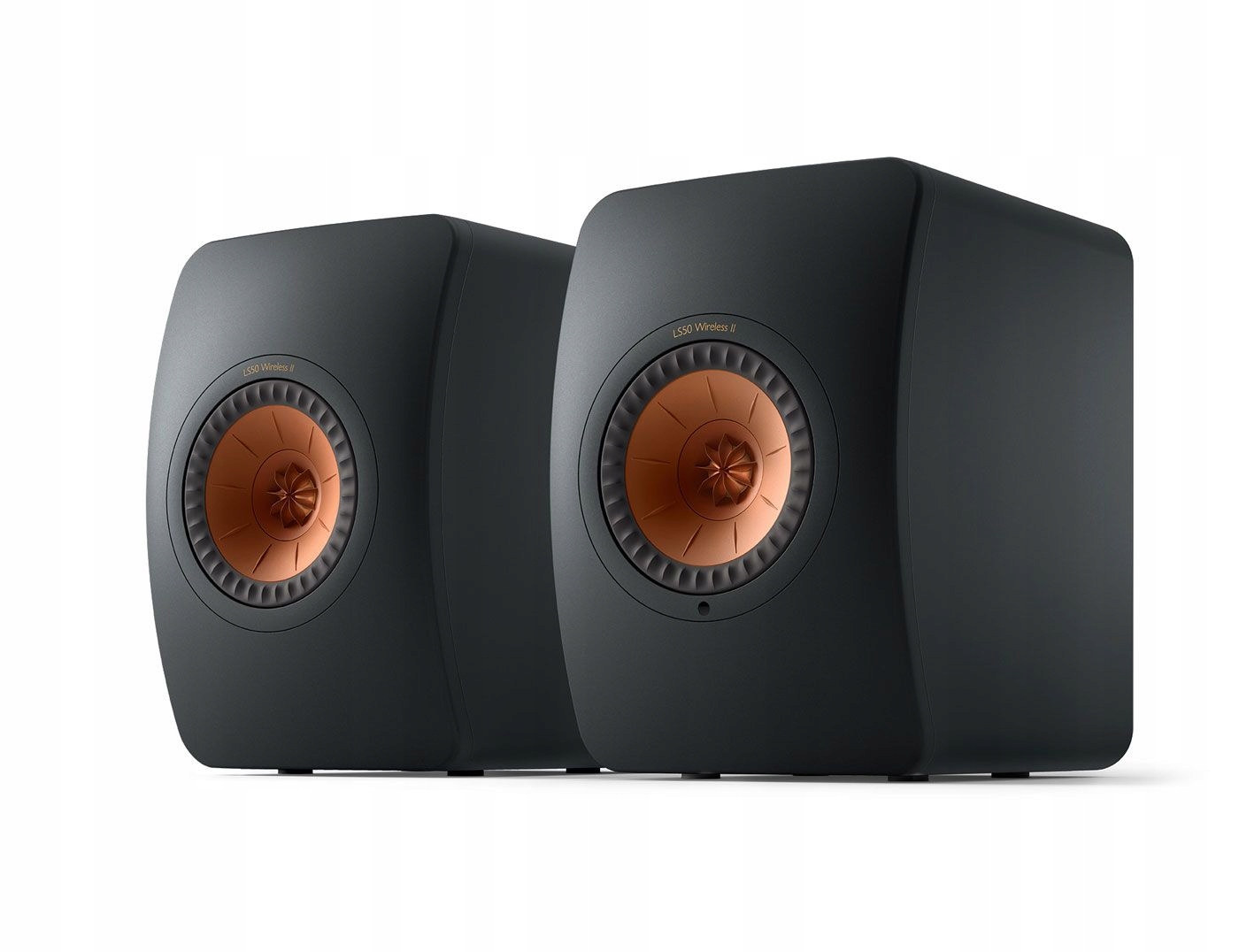 Kef LS50 Wireless II (Čierna Carbon Black) – pár